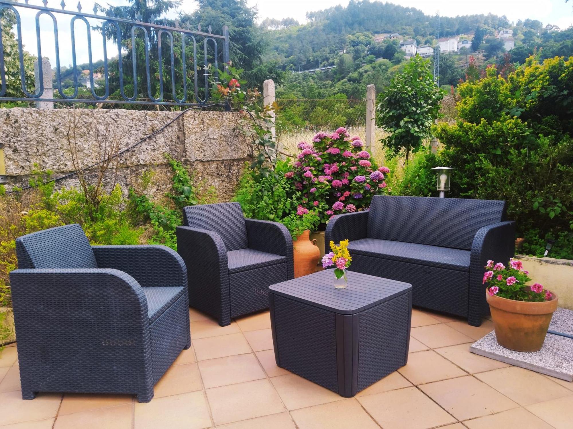 Casa Iriana - Parking Gratis I Jardin I Barbacoa Vila Ourense Exterior foto